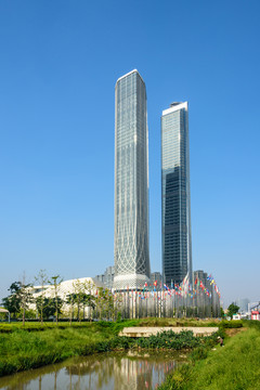 南京双塔楼