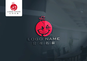 火锅烤鸭LOGO