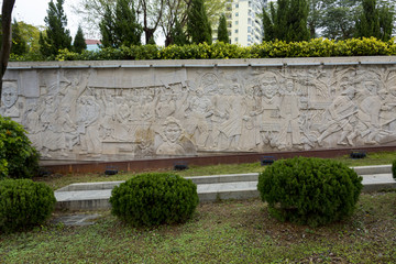 厦门烈士陵园浮雕墙