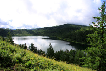 阿尔山天池