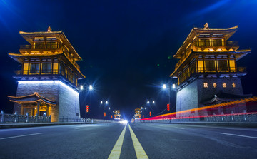 泗洪古徐大桥夜景