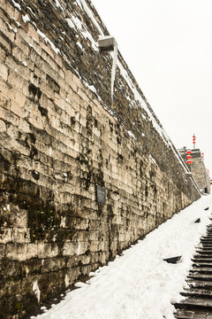 中华门城堡雪景