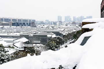 中华门城堡雪景