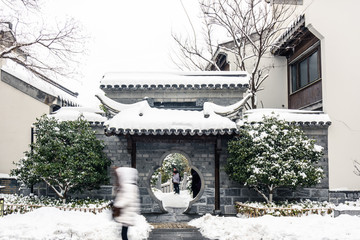 雅居乐长乐渡雪景