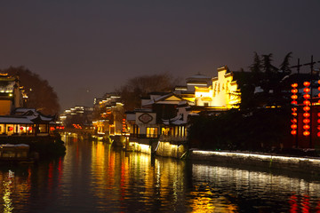 秦淮河夜景