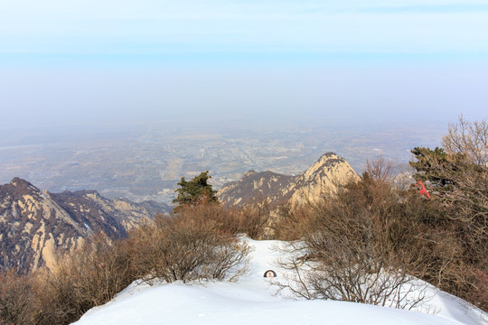 西岳华山 群山风光