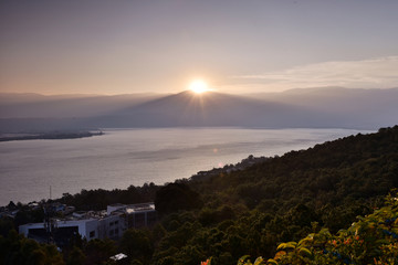 西昌邛海公园 日出