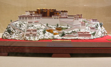 布达拉宫模型