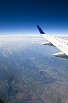 空中旅行 天上的风景