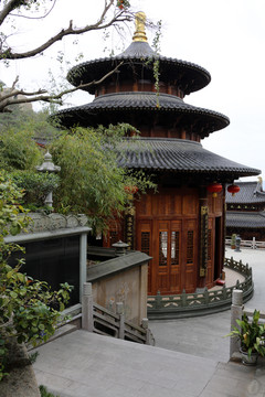 厦门植物园太平岩寺 圆通宝殿