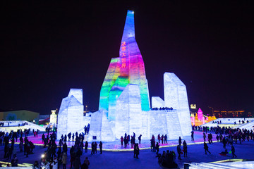 哈尔滨旅游 冰雪大世界