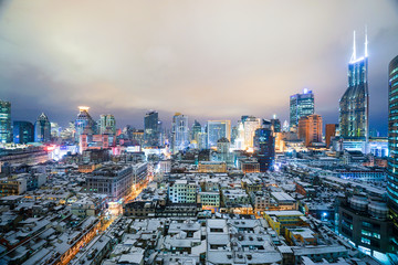 上海 雪景