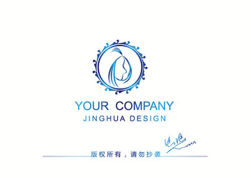 女人 化妝標(biāo)志