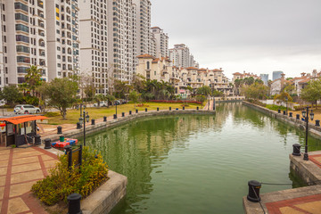 万科双月湾 小区内景