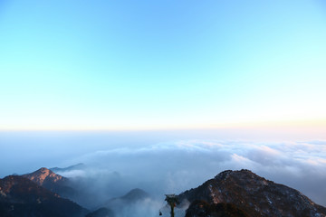 泰山云海 日出 泰山旅游