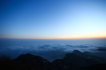 泰山云海 日出 泰山旅游