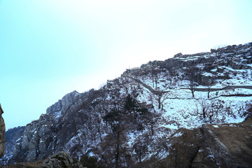 泰山风光 泰山山脉