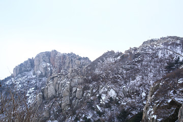 泰山风光 泰山山脉