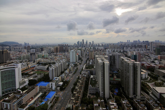 深圳南山城市风光