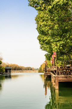 乌镇西栅景区水景