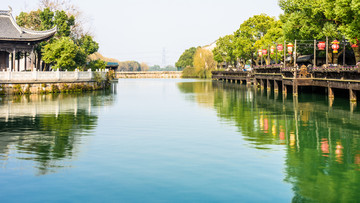 乌镇西栅景区水景