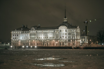 纳西莫夫海军学院 夜景