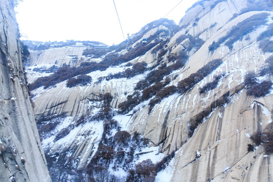 华山 群山风光