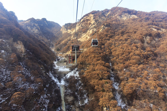 西岳华山 西峰索道