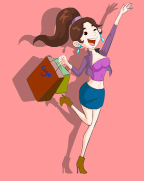 購物女郎