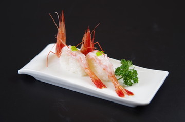 甜虾刺身寿司