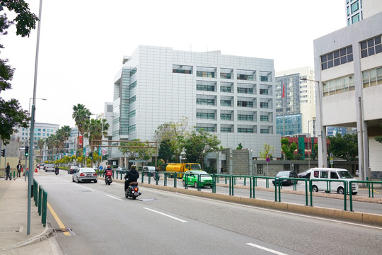 街景 街头 澳门街景 道路