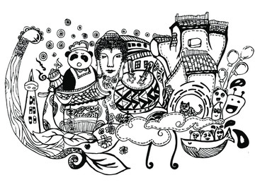 插畫(huà)中國(guó)