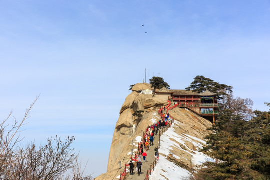 西岳华山 西峰风光