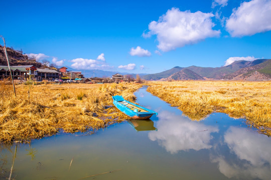 泸沽湖风光