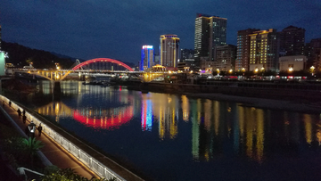 南平城市夜景