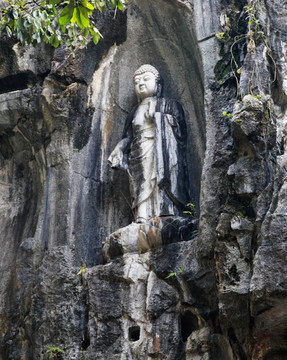 杭州飞来峰石窟造像