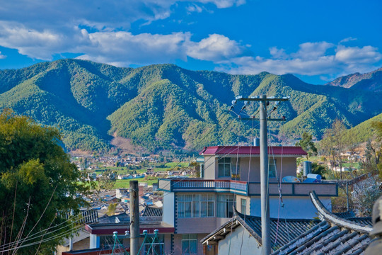 山村 山脉 山峦 远山 乡村