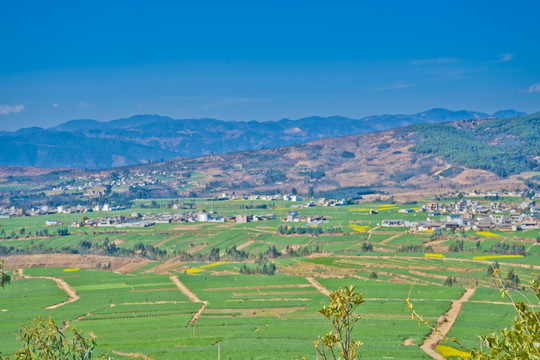 山村 山区 山峦