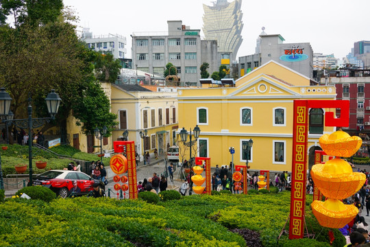 街头 街景 澳门街头