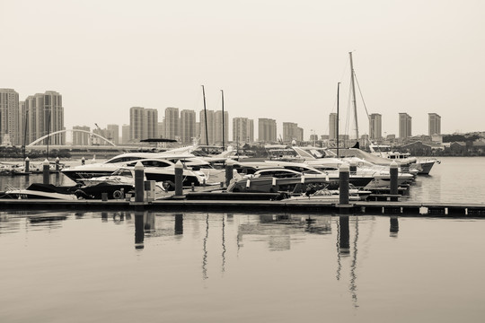 厦门五缘湾游艇港