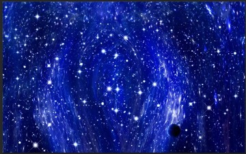 藍(lán)色星空圖