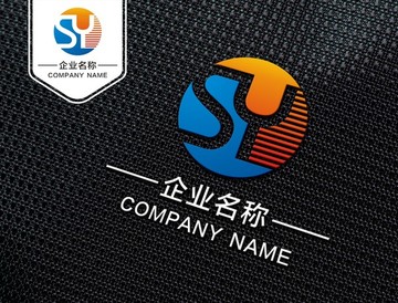 SY字母LOGO设计 YS标志