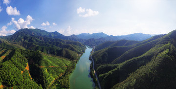 山间河流