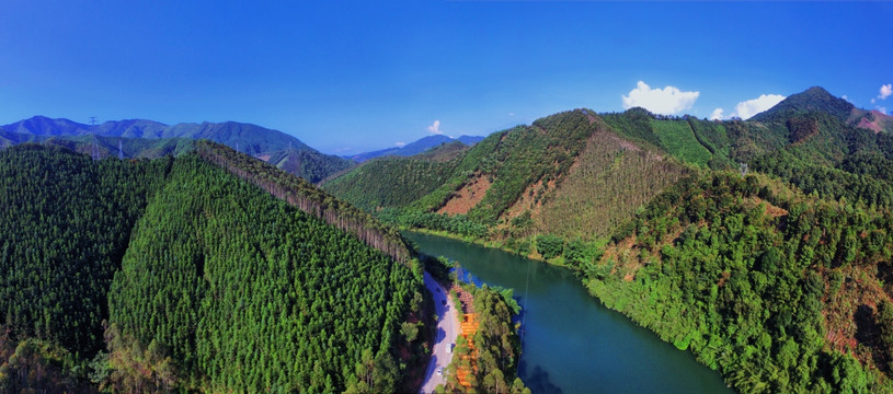 山间河流