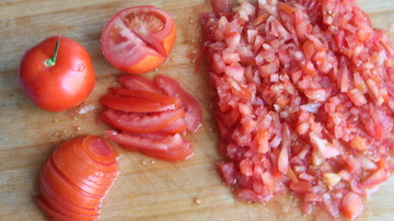番茄切粒