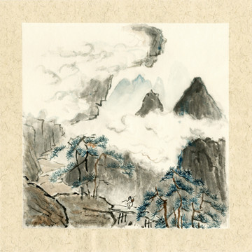 國(guó)畫(huà)山水