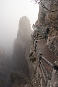 云台山 玻璃栈道