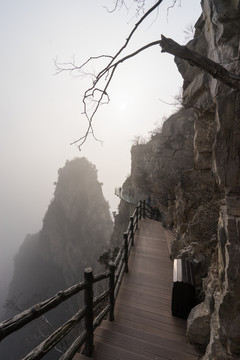 云台山 玻璃栈道