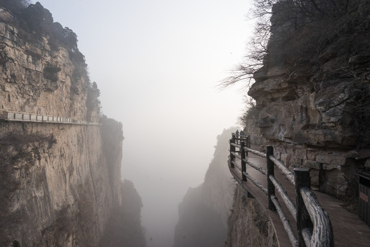 云台山 玻璃栈道