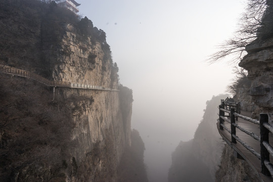 云台山 玻璃栈道